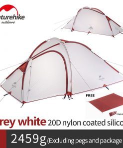 Naturehike Hiby 4 Seasons Tent 20D Silicone Double-Layer 3 Person